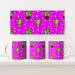 11oz Ceramic Mug - Cactus on Pink - printonitshop