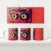 11oz Ceramic Mug - Cassette Red - printonitshop