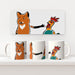 11oz Ceramic Mug - Fox and Chicken - printonitshop