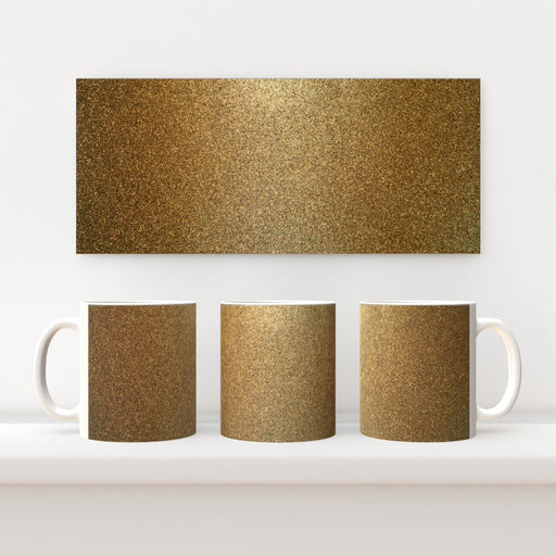 11oz Ceramic Mug - Golden Shimmer - printonitshop