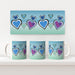 11oz Ceramic Mug - Hearts - printonitshop