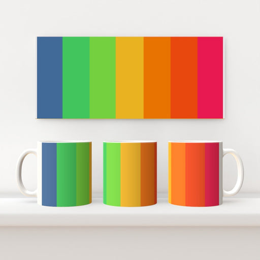 11oz Ceramic Mug - Rainbow - printonitshop