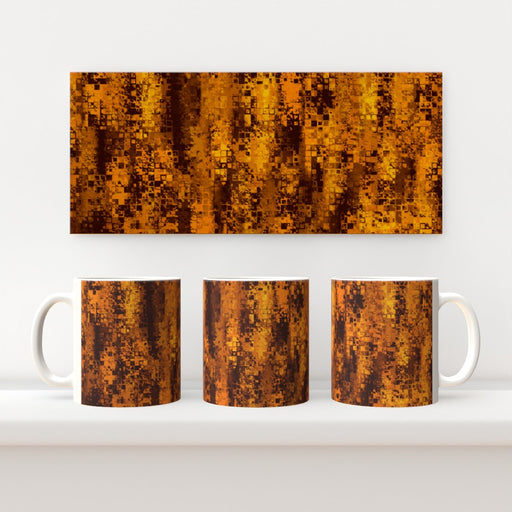 11oz Ceramic Mug - Rusty Pixels - printonitshop