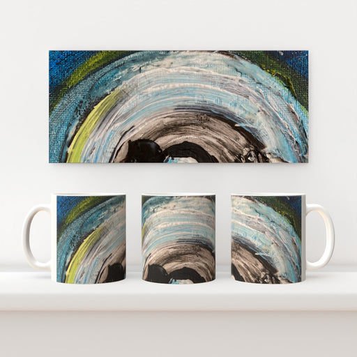 11oz Ceramic Mug - Swirly - CJ Designs - printonitshop