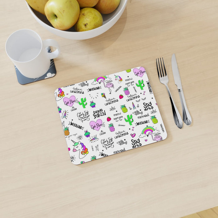 Placemat - Girl Power - printonitshop