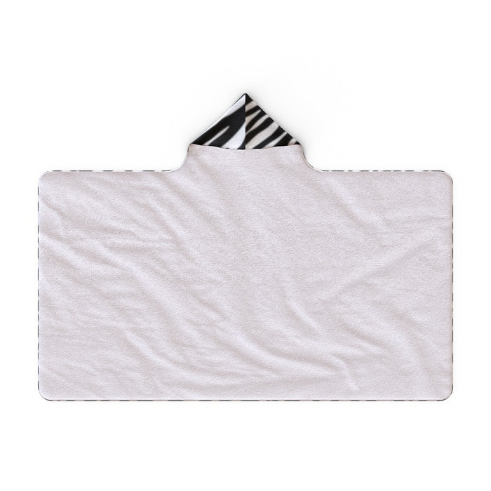 Hooded Towel - Zebra - printonitshop