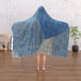 Hooded Towel - Denim Heart - printonitshop