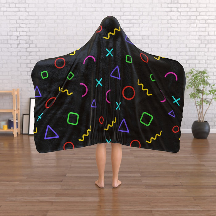 Hooded Towel - Memphis Gamer - printonitshop