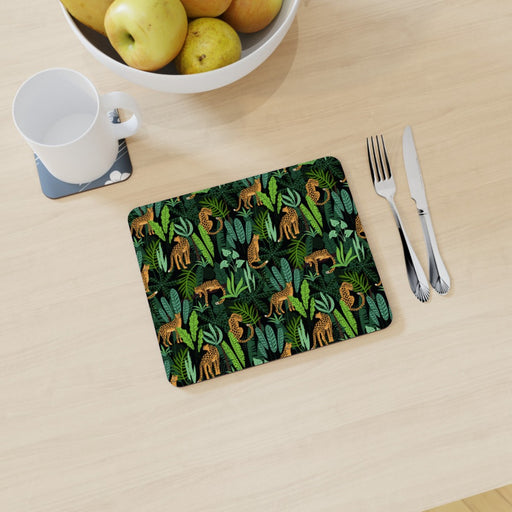 Placemat - Leopard and Jungle - printonitshop