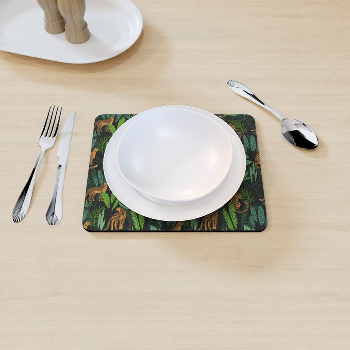 Placemat - Leopard and Jungle - printonitshop