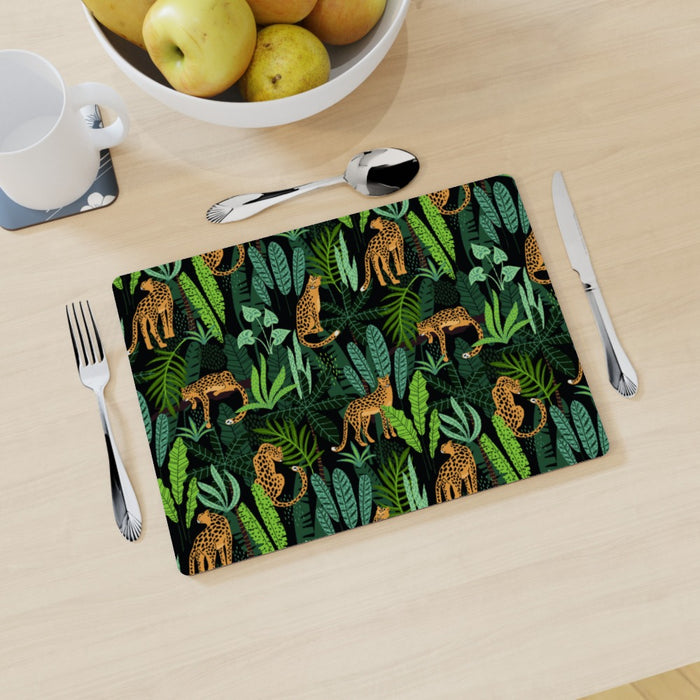 Placemat - Leopard and Jungle - printonitshop