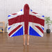 Hooded Towel - Union Jack - printonitshop