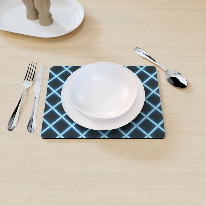 Placemat - Neon Blue - printonitshop