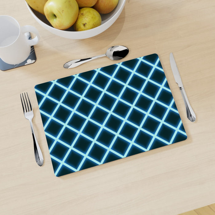 Placemat - Neon Blue - printonitshop