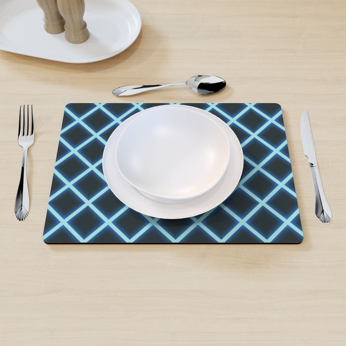 Placemat - Neon Blue - printonitshop