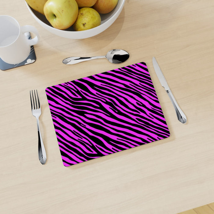 Placemat - Pink Zebra - printonitshop