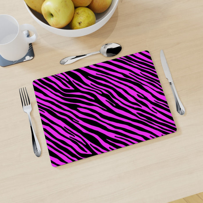 Placemat - Pink Zebra - printonitshop