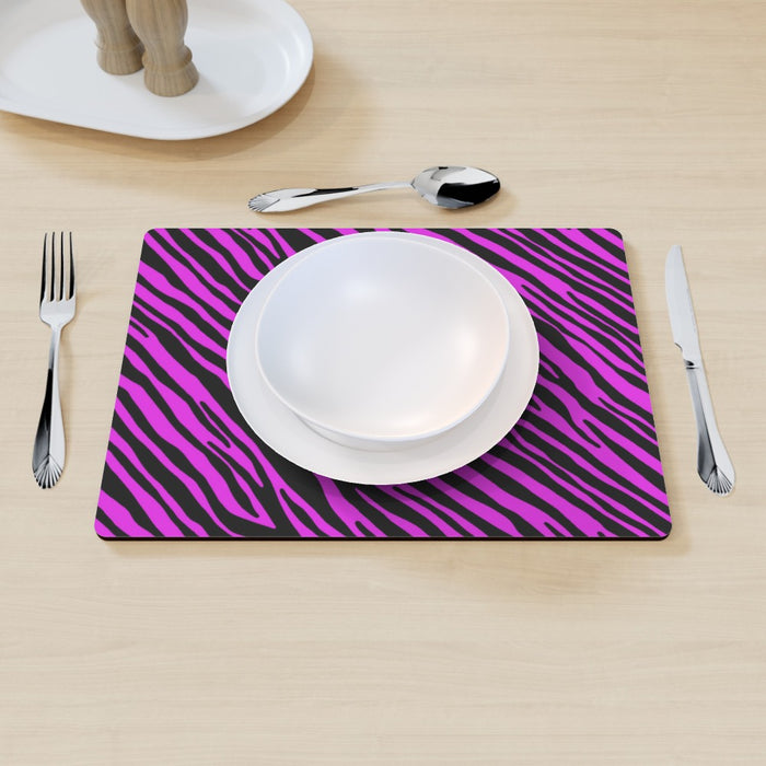 Placemat - Pink Zebra - printonitshop