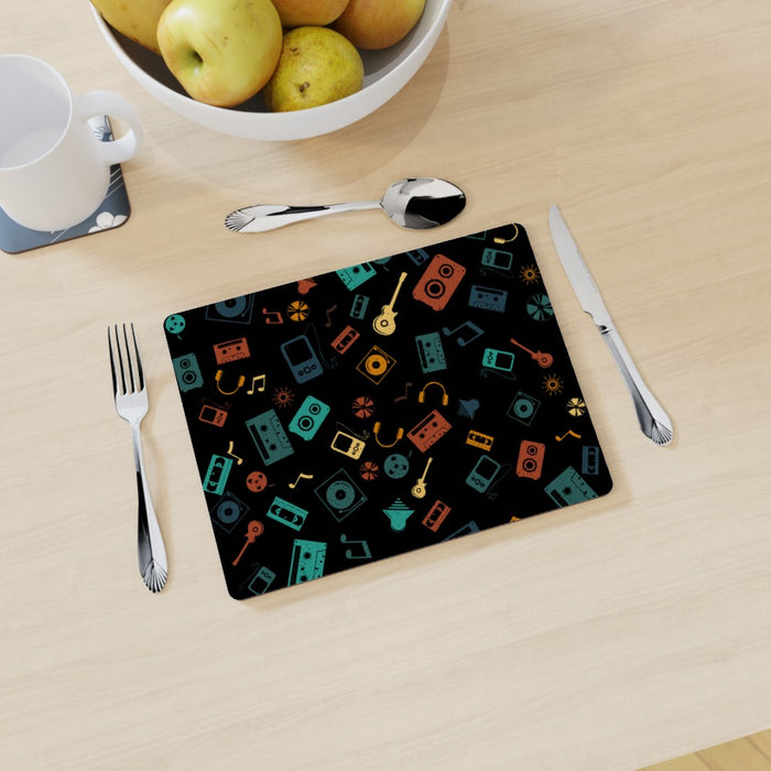 Placemat - Retro Music - printonitshop