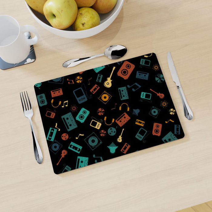 Placemat - Retro Music - printonitshop