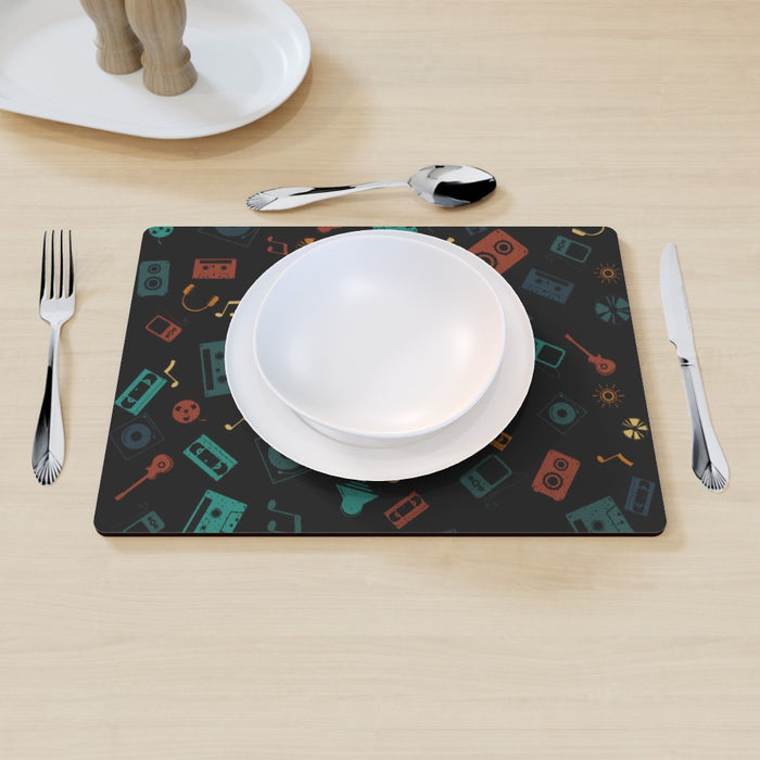 Placemat - Retro Music - printonitshop