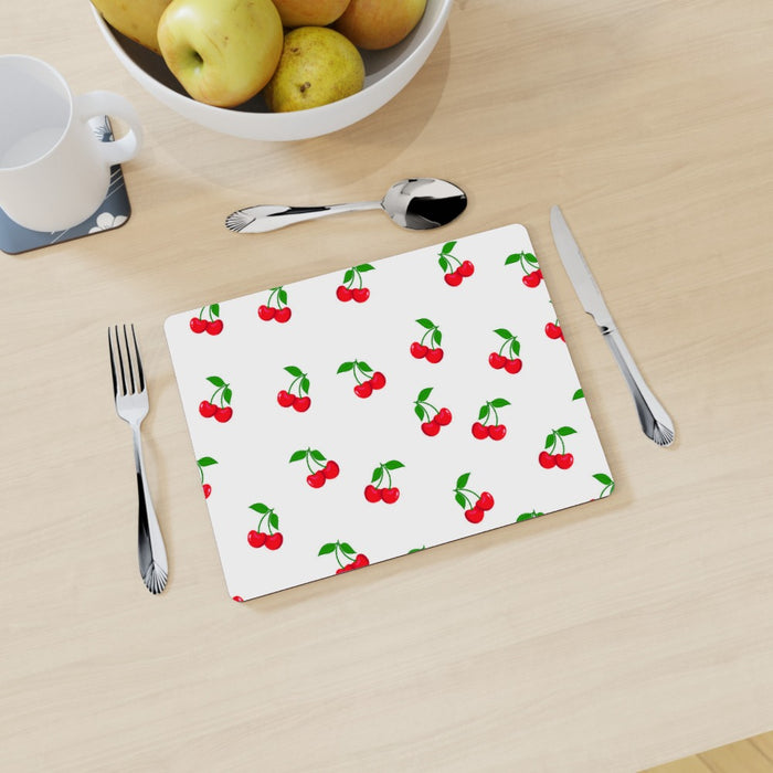 Placemat - White Cherries - printonitshop