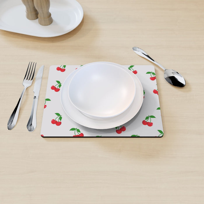 Placemat - White Cherries - printonitshop