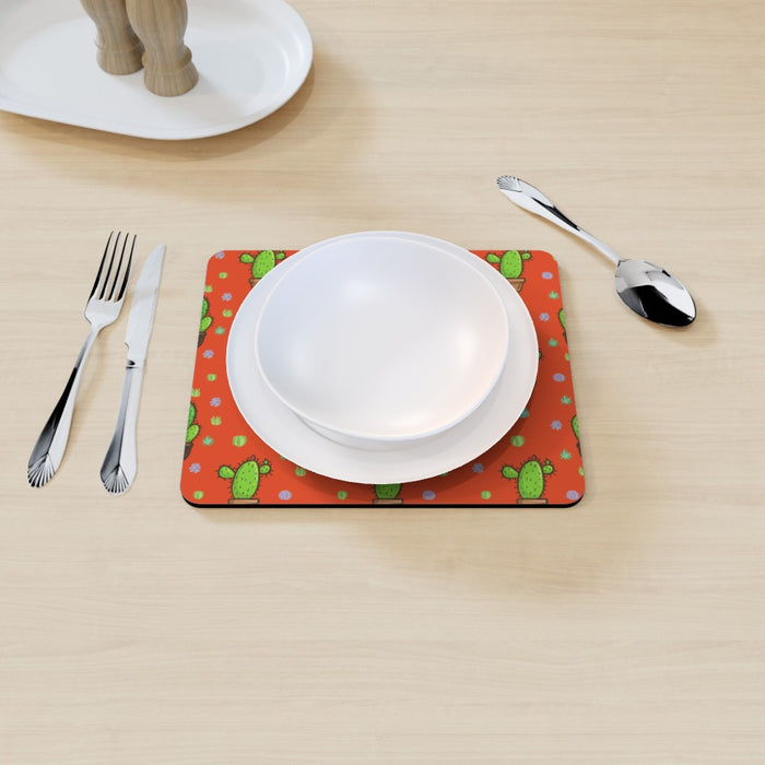 Placemat - Cactus Orange - printonitshop