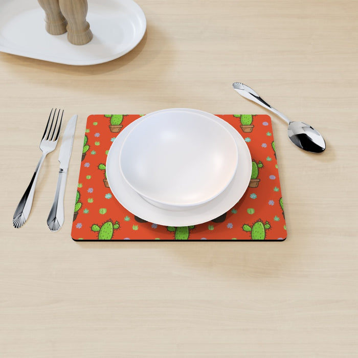 Placemat - Cactus Orange - printonitshop