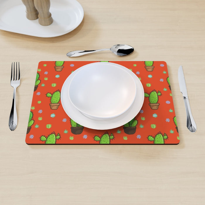 Placemat - Cactus Orange - printonitshop