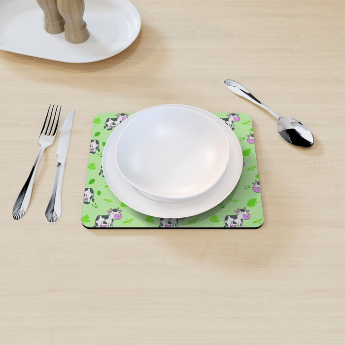 Placemat - Cow Green - printonitshop