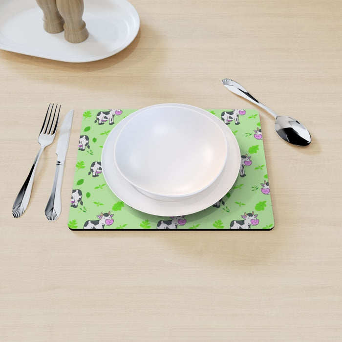 Placemat - Cow Green - printonitshop