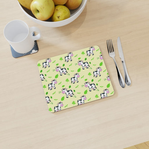 Placemat - Cow Yellow - printonitshop