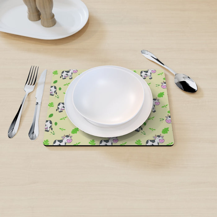 Placemat - Cow Yellow - printonitshop