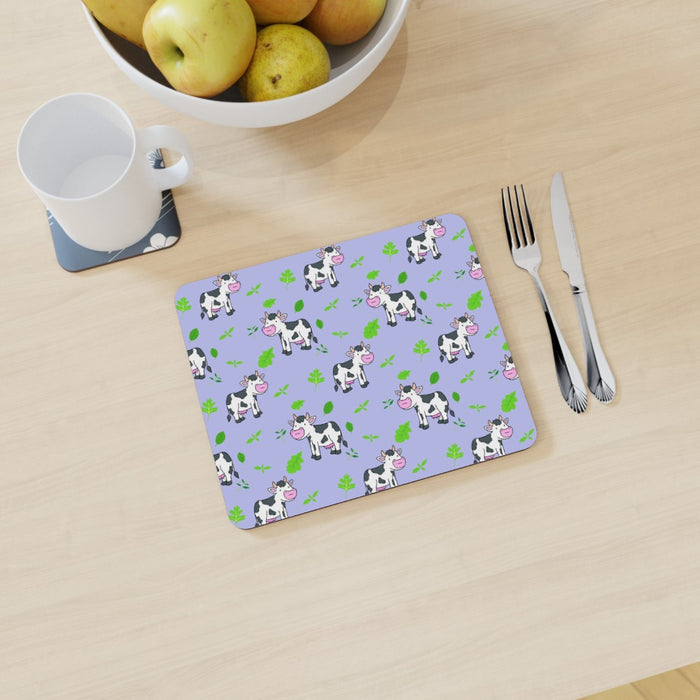 Placemat - Cow Violet - printonitshop