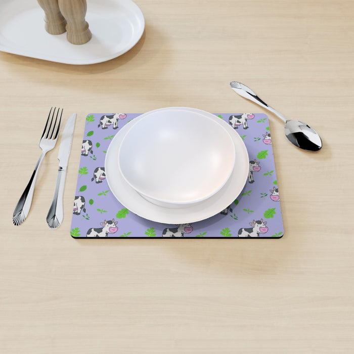 Placemat - Cow Violet - printonitshop