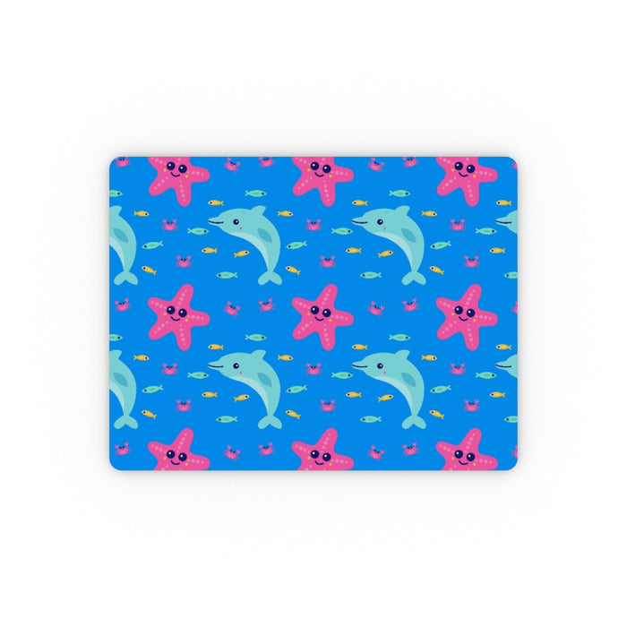 Placemat - Dolphin and Starfish Blue - printonitshop