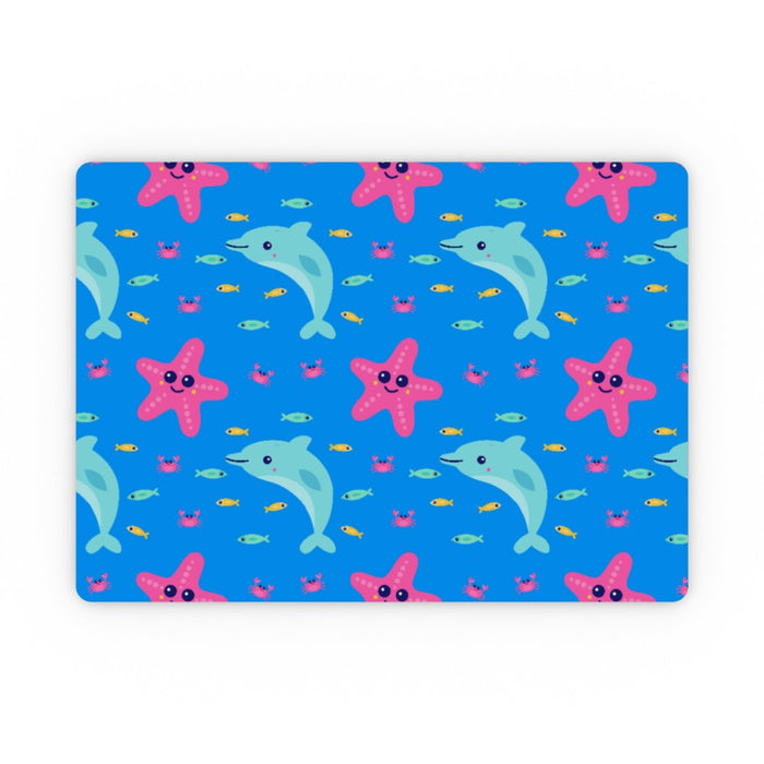 Placemat - Dolphin and Starfish Blue - printonitshop