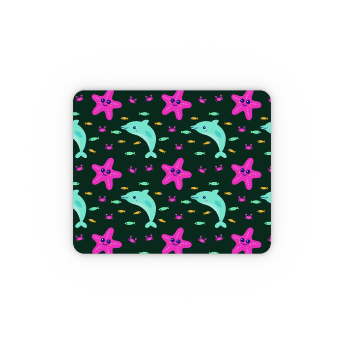 Placemat - Dolphin and Starfish Dark - printonitshop