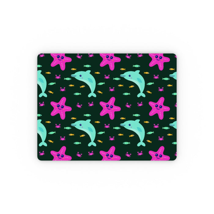 Placemat - Dolphin and Starfish Dark - printonitshop