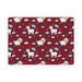 Placemat - Goat Sheep Burgundy - printonitshop