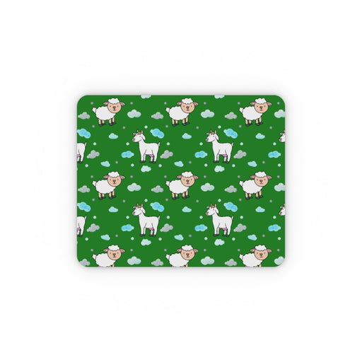 Placemat - Goat and Sheep on Green - printonitshop