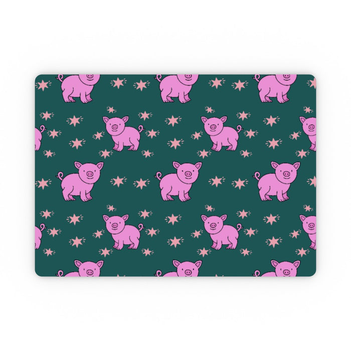 Placemat - Pigs Green - printonitshop