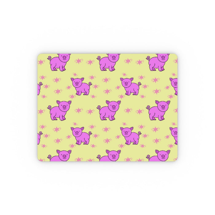 Placemat - Pigs Yellow - printonitshop