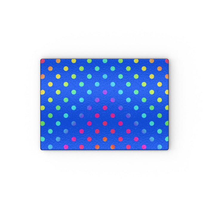 Glass Chopping Board - Dotty - printonitshop