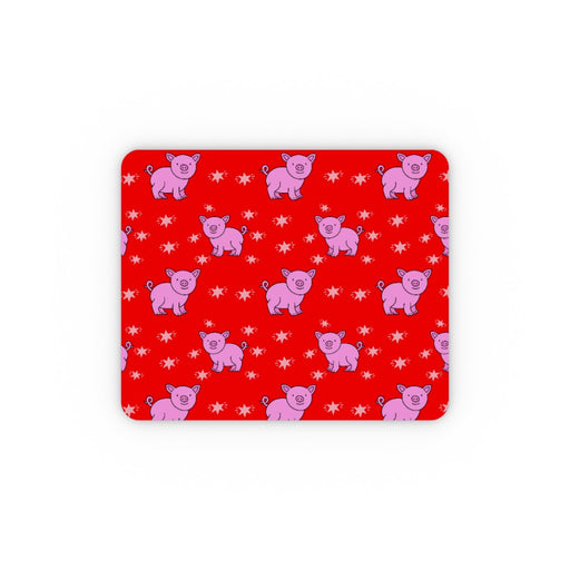 Placemat - Pigs Red - printonitshop