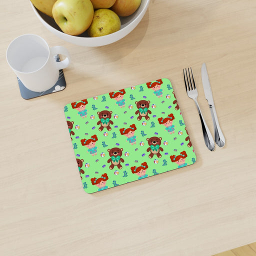 Placemat - Toys Green - printonitshop