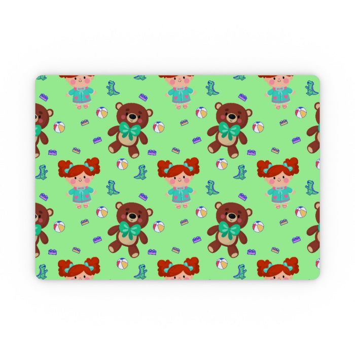 Placemat - Toys Green - printonitshop