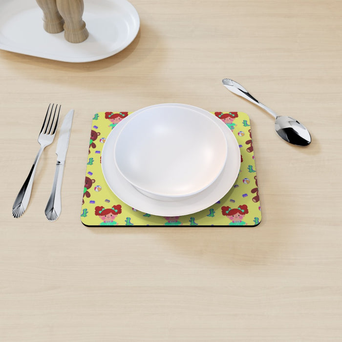 Placemat - Toys Yellow - printonitshop