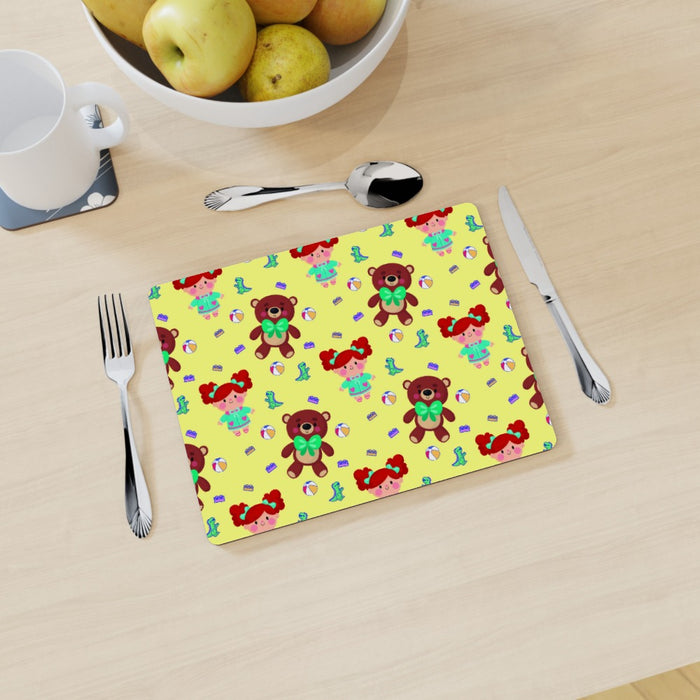 Placemat - Toys Yellow - printonitshop